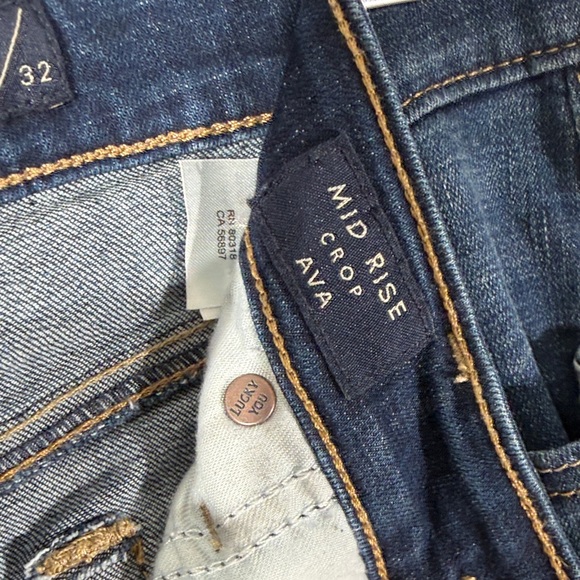 Lucky Brand Women's Dark Blue Capris - Picture 4 of 13